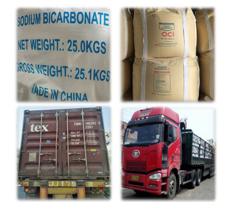 Food Grade CAS 144-55-8 Bicarbonate Sodium Baking Soda Nahco3 80-120mm Sodium Bicarbonate for Animal Feed