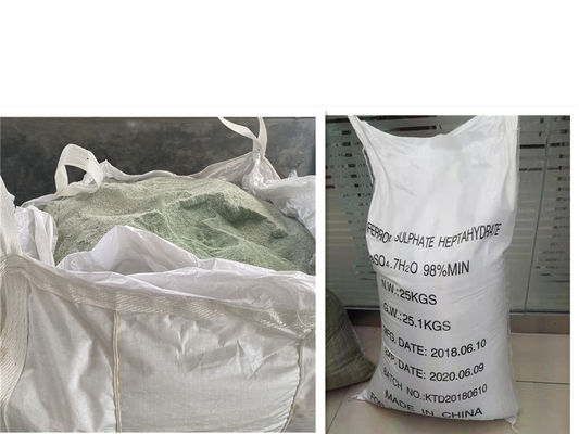 Crystalline Powder Ferrous Sulphate Heptahydrate Water Insoluble 0.5% MAX Einecs No 238-676-6